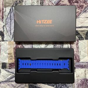 【新品未使用】HITZEE スマートウォッチ用バンド ブルー 41mm