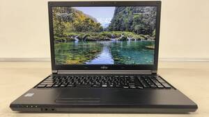 中古ノートパソコン★Windows11★Fujitsu Core i5-7200U/@2.70GHz/4GB/HDD 500GB/15インチ以上★