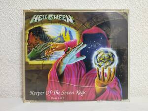 ハロウィン HELLOWEEN KEEPER OF THE SEVEN KEYS PARTS 1＆2 CD 中古品