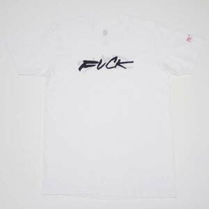 ラスト1着 SSUR FUTURA THE CUT FUCK TEE WHITE 白 Mサイズ フューチュラ サー