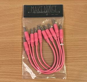 Make Noise patch cable ピンク パッチケーブル 15cm 5本 新品未開封 モジュラーシンセ ユーロラック