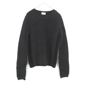 モンクレール MONCLER MAGLIONE TRICOT ニット セーター 黒 ブラック XS レディース