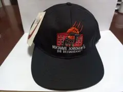 未使用　 ナイキ　 マイケルジョーダンレストラン　キャップ　cap　黒