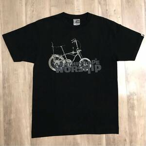 ★美品★ ラメプリント worship Tシャツ Lサイズ a bathing ape bape エイプ ベイプ アベイシングエイプ 裏原宿 nowhere ビンテージ 初期