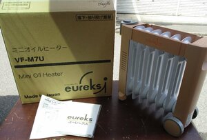 ☆ユーレックス Eureks VF-M7Uミニオイルヒーター◆体に優しい暖房1,991円