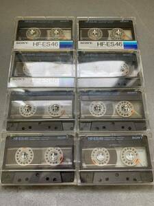 中古 カセットテープ ソニー SONY HF-ES 8本セット 記録媒体