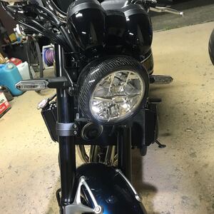 Z900RS　綾織カーボン　ヘッドライトリム