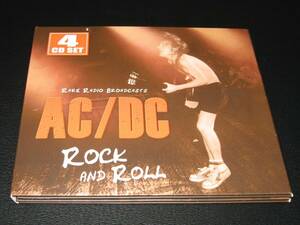 4枚組 入手困難！！◆ AC/DC - Rock & Roll - Rare Radio Broadcasts