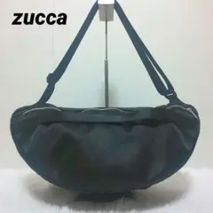 ✨美品✨zucca ズッカ ショルダーバッグ ハンドバッグ ナイロン 丸型 円型