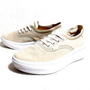 特価/未使用【サイズ US9=27.0cm】VANS/AUTHENTIC/OVERT/バンズ/メンズ/オーセンティック/オバート/スニーカー/oatmeal