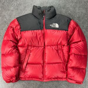 THE NORTH FACE 700 Filpower ザノースフェイス ダウンジャケット ヌプシ 700フィルパワー フード内蔵 ロゴ刺繍 メンズ