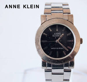 ANNE KLEIN アンクラインII ブラックフェイス AL21メンズ腕時計