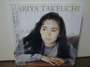 盤質A original リクエスト Request (analog) MARIYA TAKEUCHI 竹内まりや (山下達郎 Yamashita tatsuro produce) アナログレコード vinyl