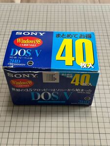  未使用品 SONY 3.5インチ フロッピーディスク 38枚 2HD DOS/V 512-18 フォーマット済