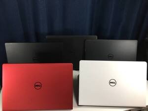 【5台】Dell Inspiron 5558/3558・Core i3-4/5世代・4GB・1000/500GB・DVDRW・15.6インチ・カメラ・OS起動品。