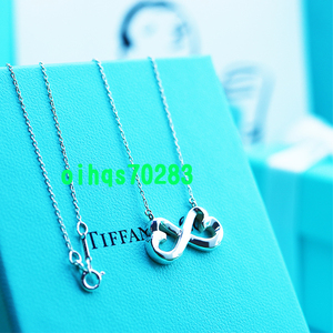 ♪即決♪新品　未使用 TIFFANY &Co. ティファニーダブルラビングハートネックレス