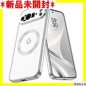 DOMAVER Google Pixel 9 Pro l9 Pro XL カバー ソフト 透明シェル シルバー 19