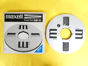 maxell マクセル 10号 メタルリール オープンリールテープ ※現状渡し ③ ＠80