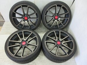 ロティーフォーム ダブルダークティント 20インチｘ8.5J ET:+45 PCD:112 5H ファルケン アゼニスFK453 245/30R20 18年 19年 アウディA4 S