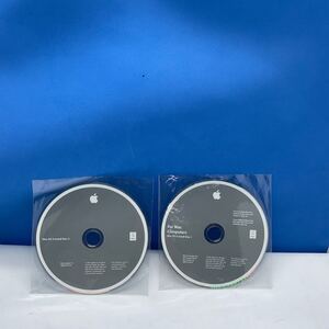 ◎(1109-6) MacBook Mac OS X Install disc1 、disc2