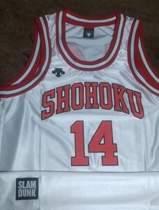 値下げ交渉 スラムダンク 湘北高校 三井 寿 DESCENTE ユニフォーム 検)SLAM DUNK THE FIRST MOVIE SHOHOKU OFFICAIL JERSEY MITSUI HISASHI