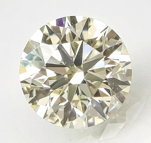 【100円～】VVS2！0.318ct 天然ダイヤ Very Light Yellow (ナチュラルカラー) Excellent！