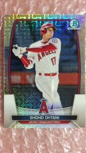 送料込即決 2023 Bowman Mega Box Chrome Mojo Refractor #51 Shohei Ohtani 大谷翔平 メガボックスリフラクター 現ロサンゼルスドジャース