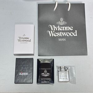 本体　未使用新品　正規品　袋付き　ヴィヴィアンウエストウッド　ジッポ　Vivienne Westwood ライター　タバコ