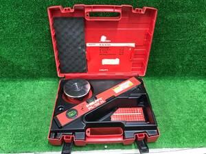 【中古品】HILTI ヒルティ PL10 レーザー付き水準機 水平器 測定器　ITK40UI1I1HW