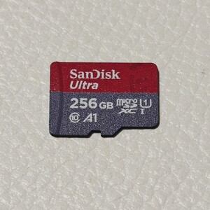 1円スタート 正規品 SanDisk Ultra 256GB microSDXC カード