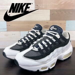 NIKE AIR MAX 95 ナイキ エア マックス 95 陰陽 パック ホワイト ブラック ブラック 24.5cm U10285 CK6884-100