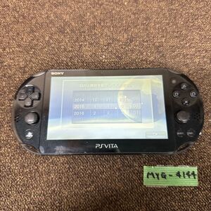 MYG-4144 激安 ゲー厶機 PS VITA 本体 SONY PSVITA PCH-2000 通電、起動OK ジャンク 同梱不可