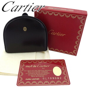 カルティエ コインケース レディース メンズ マストライン Cartier 中古