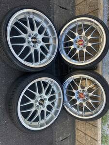 BBS RS-GT 9.5J-20 4本 +38 深リム DSK 114.3 5H 鍛造 FORGED (検索用 アルファード レクサス ヴェルファイア ハリアー AVS SSR TE37 VOLK)