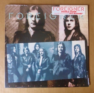 FOREIGNER「DOUBLE VISION」米ORIG [ATLANTIC] ステッカー有シュリンク美品