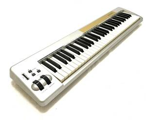 M-audio KEYSTATION 61es MIDI Keyboard エムオーディオ キーボード 61鍵 DTM DAW USB MIDI シルバー 音出しOK 即有り