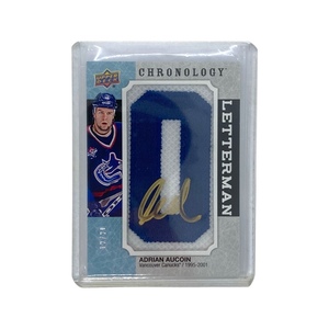 UPPER DECK NHLカード CHRONOLOGY ADRIAN AUCOIN VANCOUVER CANUCKS 12/20 #L-VA-AA 中古 1