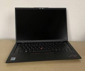 Lenovo ThinkPad X1 Carbon Gen10 第12世代Core i7-1255U メモリ16GB 14型WUXGA液晶／ストレージ無 ／★ジャンク故障品　保証無