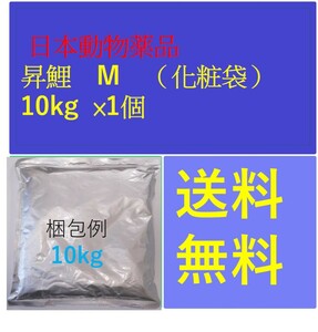 昇鯉 M （化粧袋）10kg ×1個 日本動物薬品 鯉のエサ