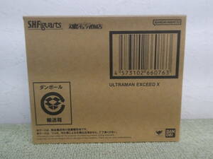 098-W89) 未開封品 ウルトラマンX ウルトラマンエクシードX S.H.Figuarts フィギュア 輸送箱 魂ウェブ バンダイ