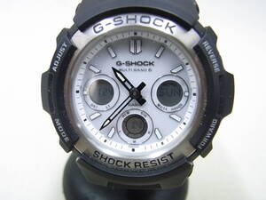 カシオ　CASIO　G-SHOCK　AWG-M100S　USED　電波ソーラー　世界6局　BOX付