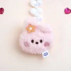 BT21 minini BEADS  KEYRING  FACE  COOKY