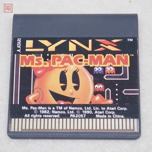 ※ソフトのみ 動作保証品 アタリ リンクス ATARI LYNX ミズ パックマン Ms.PAC-MAN ナムコ Namco【PP