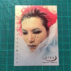 hide トレーディングカード No.123 /検 PSYENCE HIDE YOUR FACE hide with spread beaver Zilch XJAPAN Tシャツ ポスター YOSHIKI Toshl