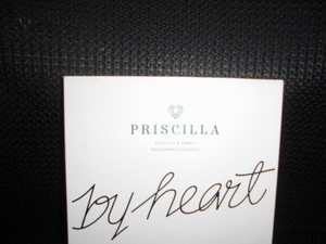 CD■プリシラ・チャン PRISCILLA by heart 心愛■CD+DVD 2枚組 2014年 プリシラチャン