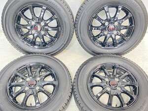 中古タイヤ スタッドレスタイヤ ホイールセット 4本セット 145/80R13 　 DILETTO 13x4.0 42 100-4穴 ヨコハマ アイスガード iG50 PLUS