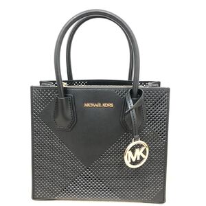 【MICHAEL KORS】 マイケルコース★ ショルダーバッグ ブラック35T4GM9M2Y パーフォレイテッド ショッパートート クロスボディ 11