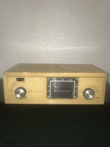 HITACHI ヒタチ コンバーター レトロ インテリアFM ステレオチューナー No.407