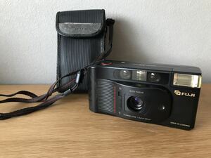 ■FUJI フジフィルム フィルムカメラ CARDIA JOY DATE オートフォーカス ケース付き 動作確認済み 廃番品 USED 難あり 送料510円■