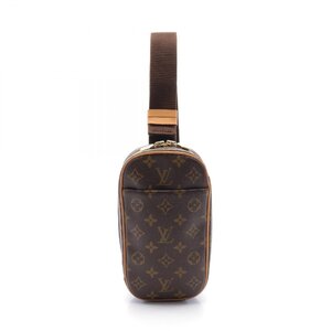 ルイ・ヴィトン ポシェットガンジュ ブランドオフ LOUIS VUITTON ウエストバッグ ボディバッグ モノグラム 中古 メンズ レディース